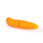 Mały wygięty wibrator do punktu G mini masażer 12cm pomarańczowy - 7